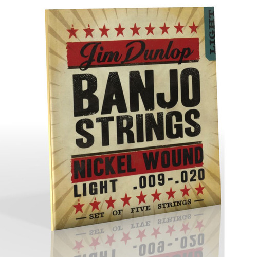 Dunlop 5 String Premium Set For Banjo