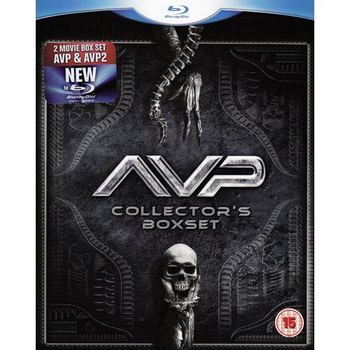 AVP Alien Vs. Predator 1 & 2 - Requiem Blu-ray 2 Disc Collectors Set Region B NEW SEALED