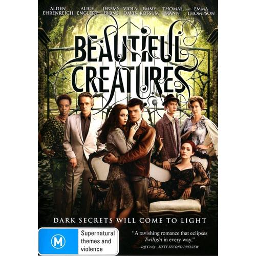 Beautiful Creatures (DVD, 2013, Region 4) AS NEW Condition