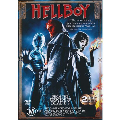 Hellboy (2 Disc Edition DVD, 2005) AS NEW Condition