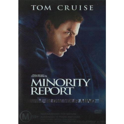 Minority Report (2 Disc Edition DVD, 2003) AS NEW Condition