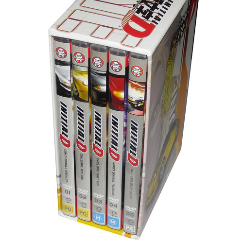 Initial D : Collection 1 (Volumes 1-5) (DVD, 2005, 5-Disc Set) : EXCELLENT CONDITION