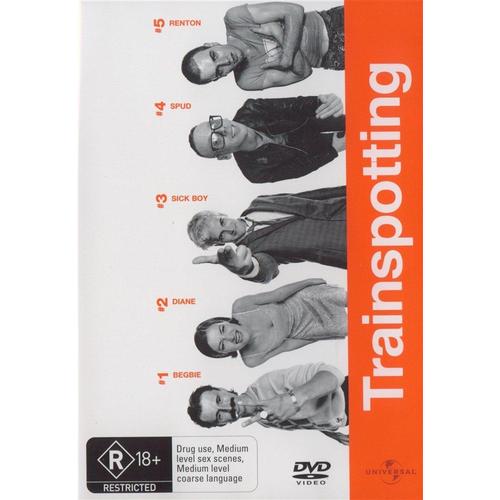 Trainspotting (DVD, 1999, Dual Region 2 & 4 Australia) AS NEW