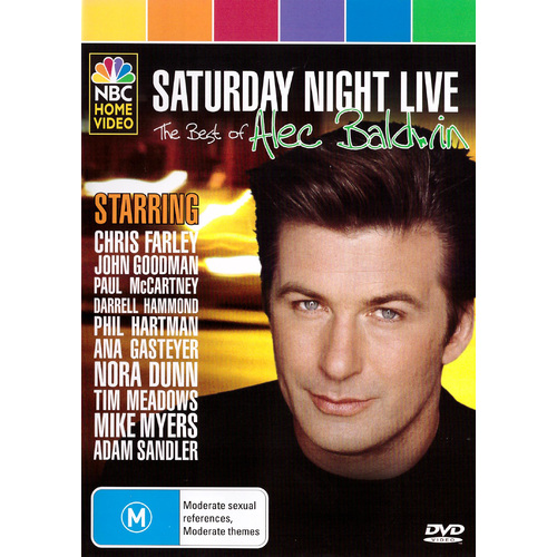 Saturday Night Live: The Best of Alec Baldwin (DVD, 2006, Region 4 Australia) AS NEW SNL