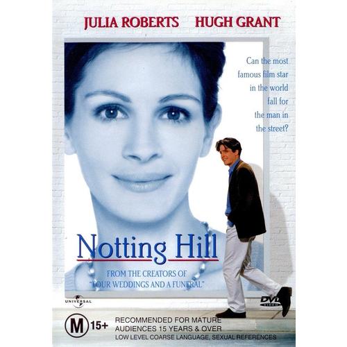 Notting Hill (DVD, 1999, Region 4 Australia) AS NEW Condition