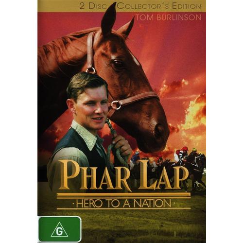 Phar Lap (DVD, 2005, 2-Disc Collector's Edition R4 Australia) Brand New