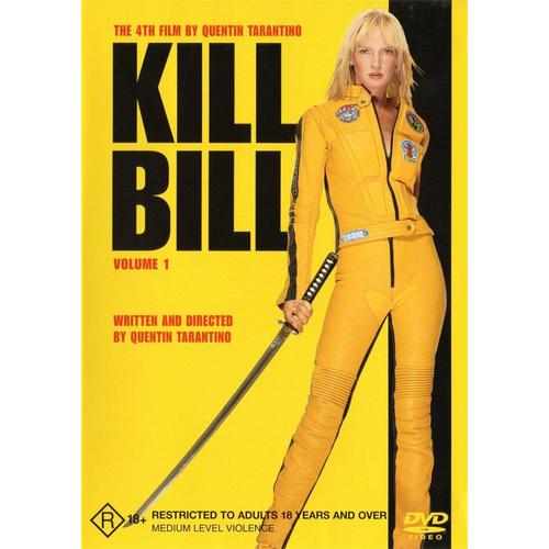 Kill Bill Volume 1 (DVD, 2005, R4 Australia) As New