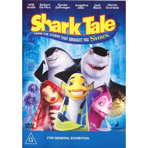Shark Tale (DVD, 2004, R4 Australia) Excellent Condition