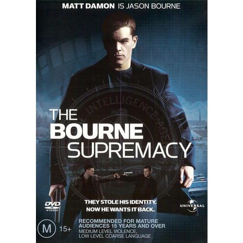 The Bourne Supremacy (DVD, 2004, R4 Australia) As New