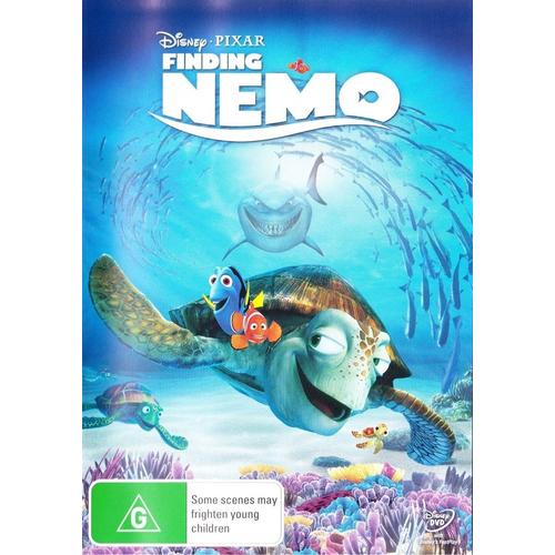 Finding Nemo (DVD, 2012 1 Disc Edition) Region 4 Australia AS NEW Disney Pixar