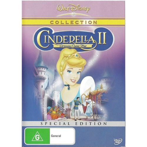 Cinderella 2: Dreams Come True (DVD, 2005, 1 Disc) As New Condition