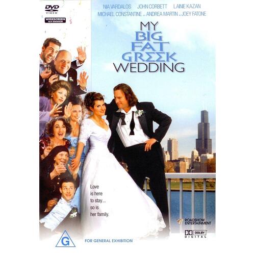 My Big Fat Greek Wedding (DVD, 2003, 1 Disc) - Brand New & Sealed