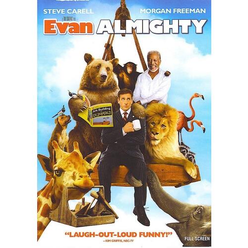 Evan Almighty (DVD, 2007, 1 Disc, Region 1) - As New Condition