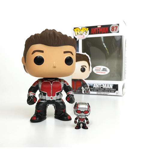 Funko POP! Marvel Ant-man with Mini Ant-man #87 EXCLUSIVE Mint Condition