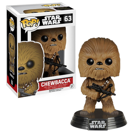 Funko POP! Star Wars #63 Smugglers Bounty Chewbacca (Flocked) - Limited Edition - New, Mint Condition