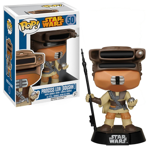Funko POP! Star Wars #50 Princess Leia (Boushh) With Serial Number - New, Mint Condition Vaulted