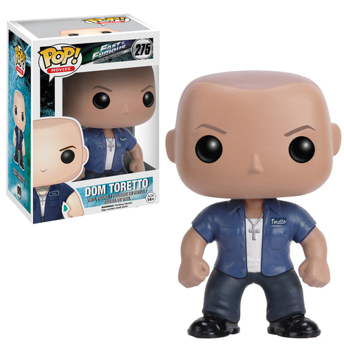 Funko POP! Movies Fast And Furious #275 Dom Toretto - New, Mint Condition Vaulted
