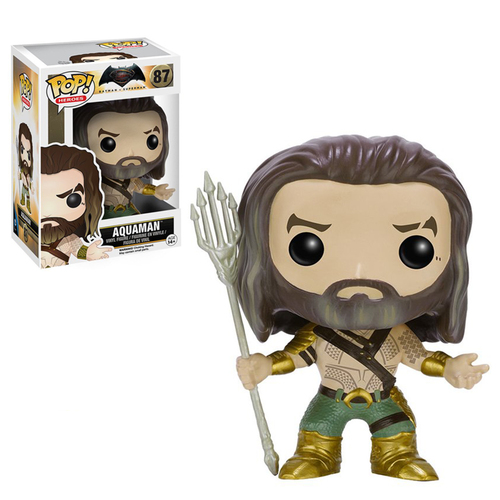 Funko POP! Aquaman DC (Batman vs Superman Series) #87 Mint Condition Vaulted