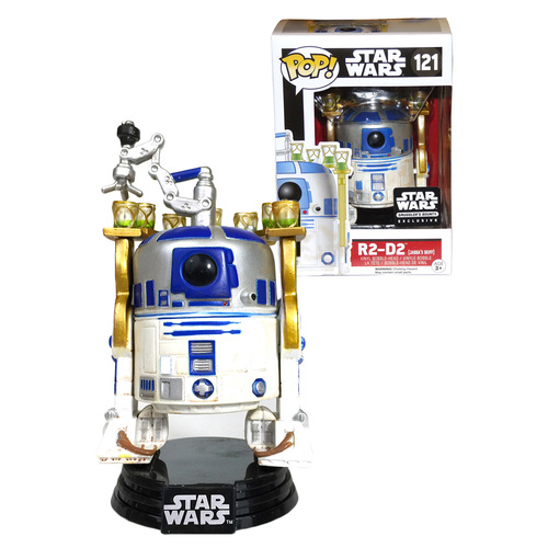 Funko POP! Star Wars R2-D2 (Jabba's Skiff) #121 EXCLUSIVE Mint Condition
