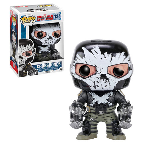 Funko POP! Marvel Crossbones #134 from Captain America Civil War Mint VAULTED