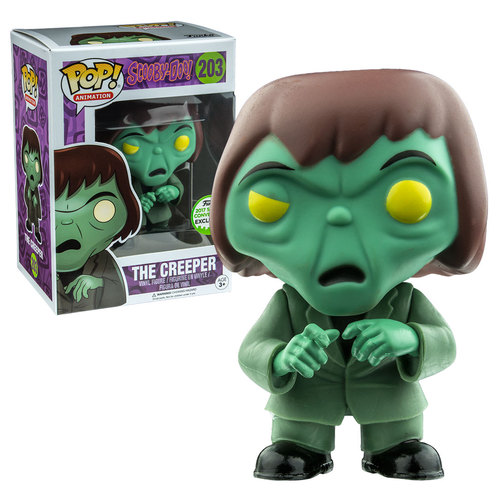 Funko POP! Animation Scooby-Doo! #203 The Creeper - 2017 Emerald City Comic Con (ECCC) Exclusive - New, Mint Condition