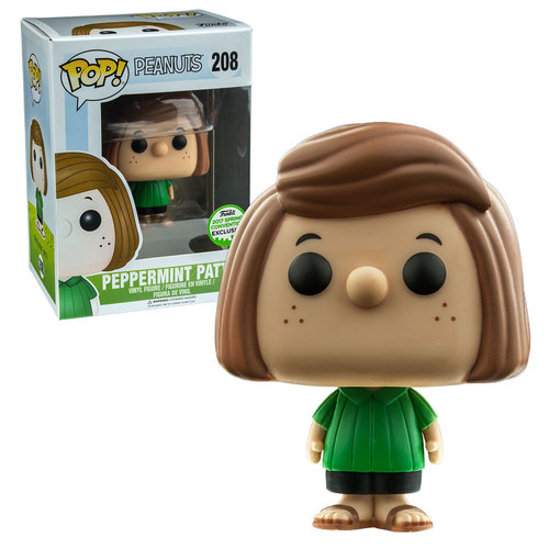 Funko POP! Peanuts #208 Peppermint Patty - 2017 Emerald City Comic Con (ECCC) Exclusive - New, Mint Condition