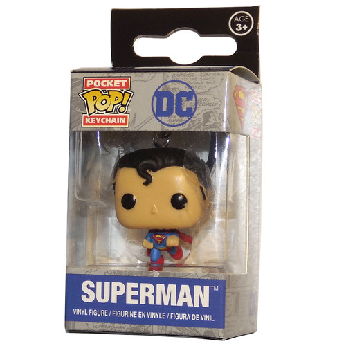 Funko POCKET POP! Keyring Superman DC Legion Of Collectors EXCLUSIVE Mint