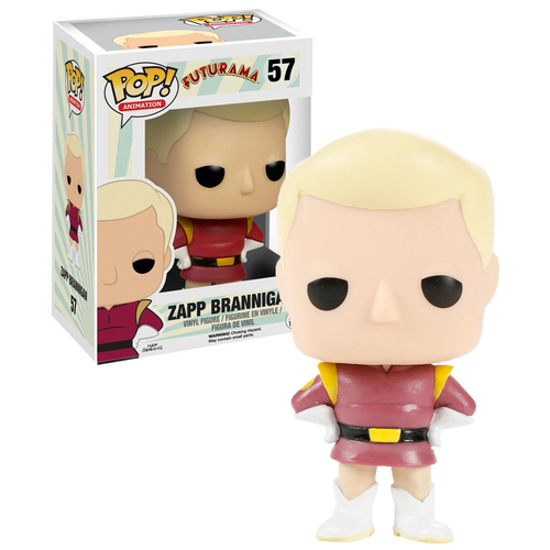 Funko POP! Futurama Zapp Brannigan #57 VAULTED Brand New NMIB Condition