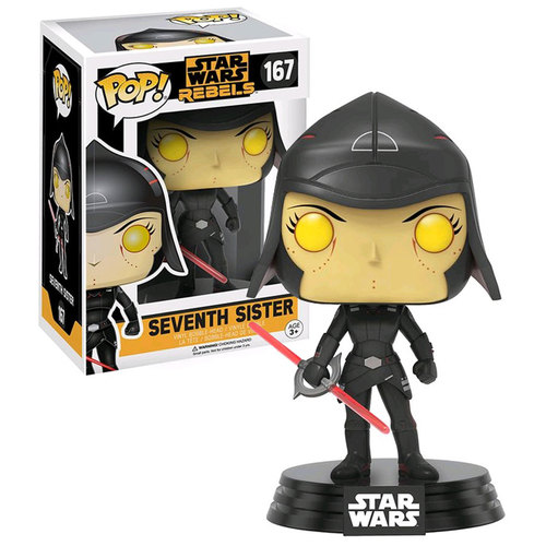 Funko POP! Star Wars Rebels #167 Seventh Sister - Walmart Exclusive Import - New, Mint Condition