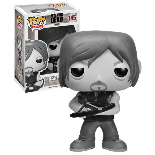 Funko POP! AMC The Walking Dead #145 Daryl Dixon (Black & White) EXCLUSIVE New Mint
