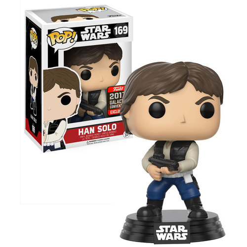 Funko POP! Star Wars Celebration #169 Han Solo (Action Pose) LIMITED EXCLUSIVE New Mint