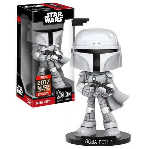 Funko Wobblers (Wacky Wobbler) Star Wars Celebration Boba Fett (Prototype) Exclusive - New, Mint Condition