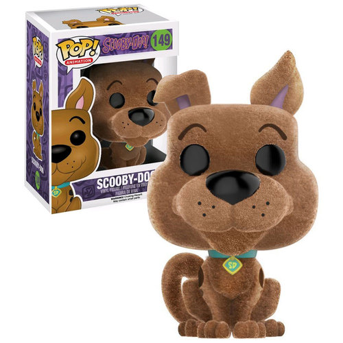 scooby doo flocked pop purple