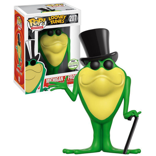 Funko POP! Animation Looney Tunes #207 Michigan J. Frog - 2017 Emerald City Comic Con (ECCC) Exclusive - New, Mint Condition