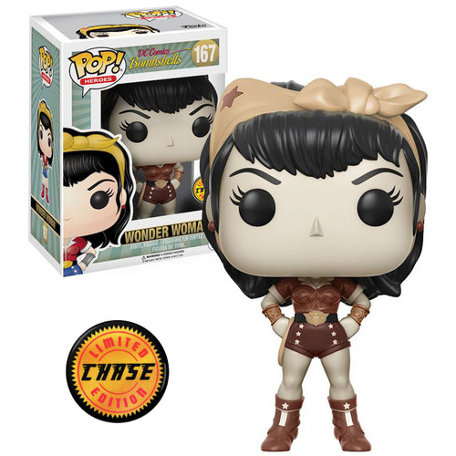 Funko POP! Heroes DC Comics Bombshells #167 Wonder Woman (Vintage) - Limited Edition Chase - New, Mint Condition