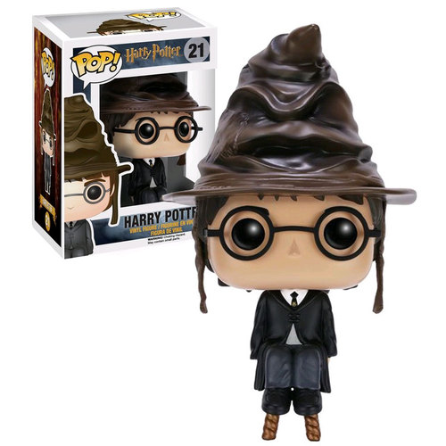 Funko POP! Harry Potter #21 Harry Potter (Sorting Hat) - New, Mint Condition, Exclusive