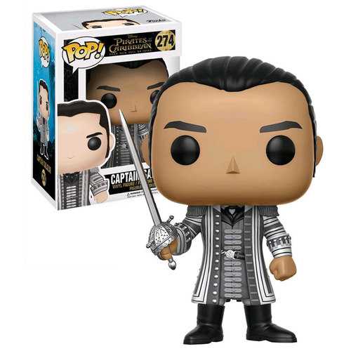 Funko POP! Disney Captain Salazar Pirates Of The Caribbean POTC5 #274 New Mint