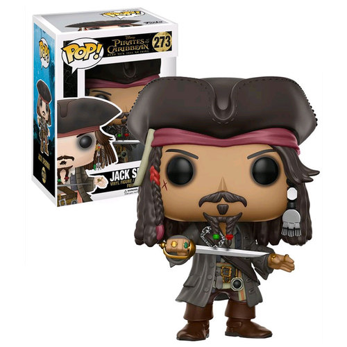 Funko POP! Captain Jack Sparrow Pirates Of The Caribbean POTC5 #273 - New, Mint Condition
