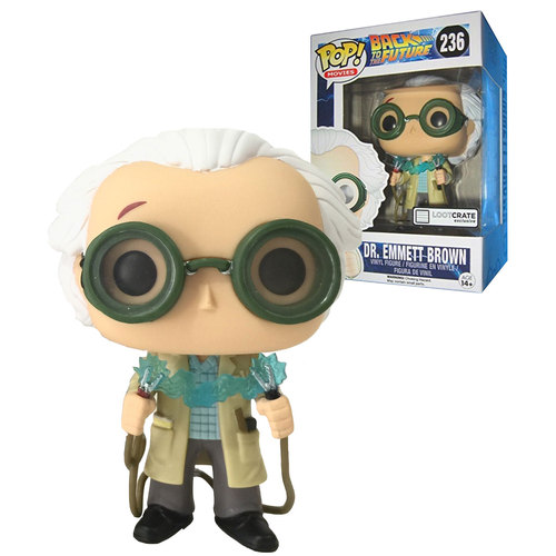 Funko POP! Back To The Future #236 Dr Emmett Brown (1955) New Mint EXCLUSIVE