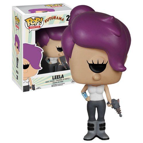 Funko POP! Animation Futurama #28 Leela Brand New Mint Condition VAULTED