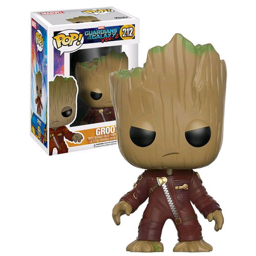 Funko POP! Marvel Guardians Of The Galaxy Vol. 2 #212 Groot (Angry Ravager) - New, Mint Condition