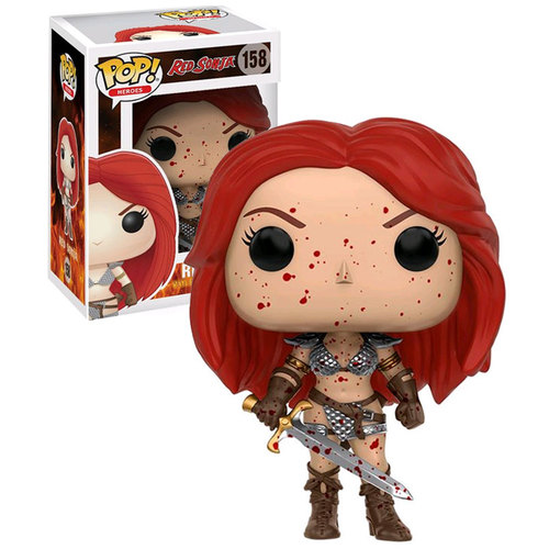 Funko POP! Heroes #158 Red Sonja (Bloody) New Mint Condition