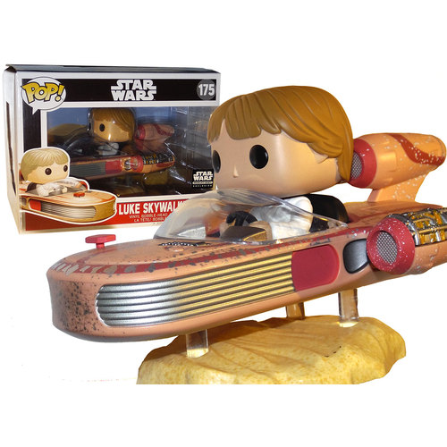 Funko Deluxe POP! Star Wars Luke Skywalker With Speeder #175 EXCLUSIVE New Mint
