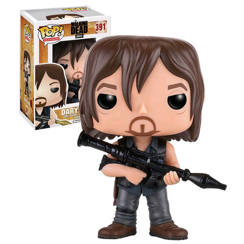 Funko POP! AMC The Walking Dead #391 Daryl Dixon (With Rocket Launcher) New, Mint Condition