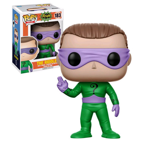 Funko POP! Heroes Batman Classic 1966 TV #183 The Riddler New Mint Condition