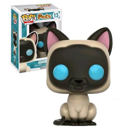Funko POP! Pets #13 Siamese Cat Vaulted - New, Mint Condition