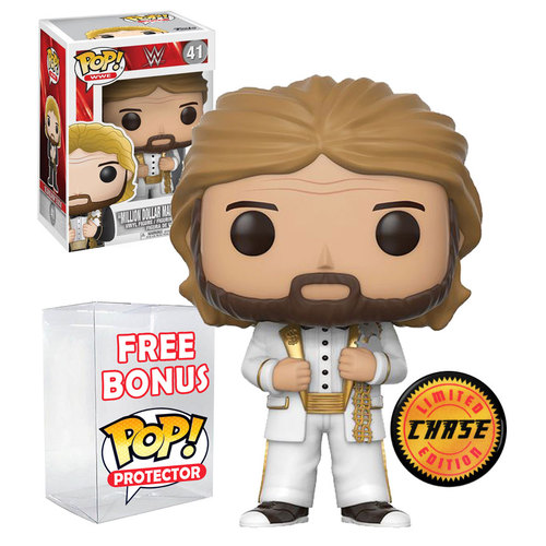 Funko POP! WWE #41 Million Dollar Man Ted DiBiase - Limited Edition Chase - New, Mint Condition