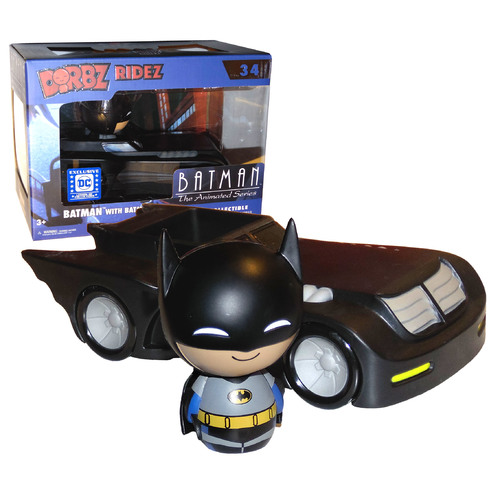 batman with batmobile dorbz