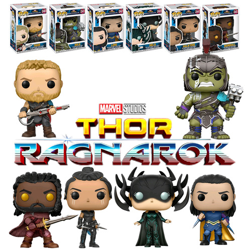 Funko POP! Thor Ragnarok Bundle (6 POPs) - New, Mint Condition