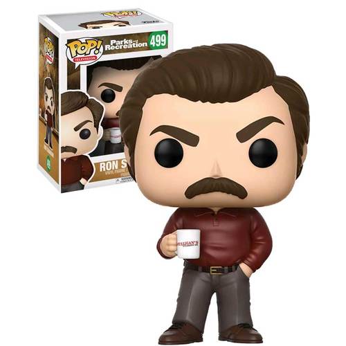 Funko POP! Television Parks And Recreation #499 Ron Swanson - New, Mint Condition